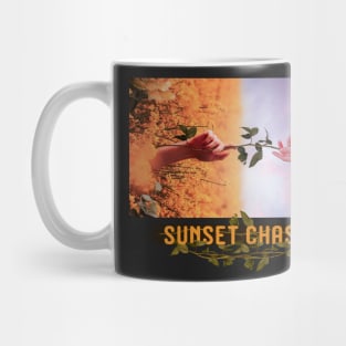 sunset chaser / heart work Mug